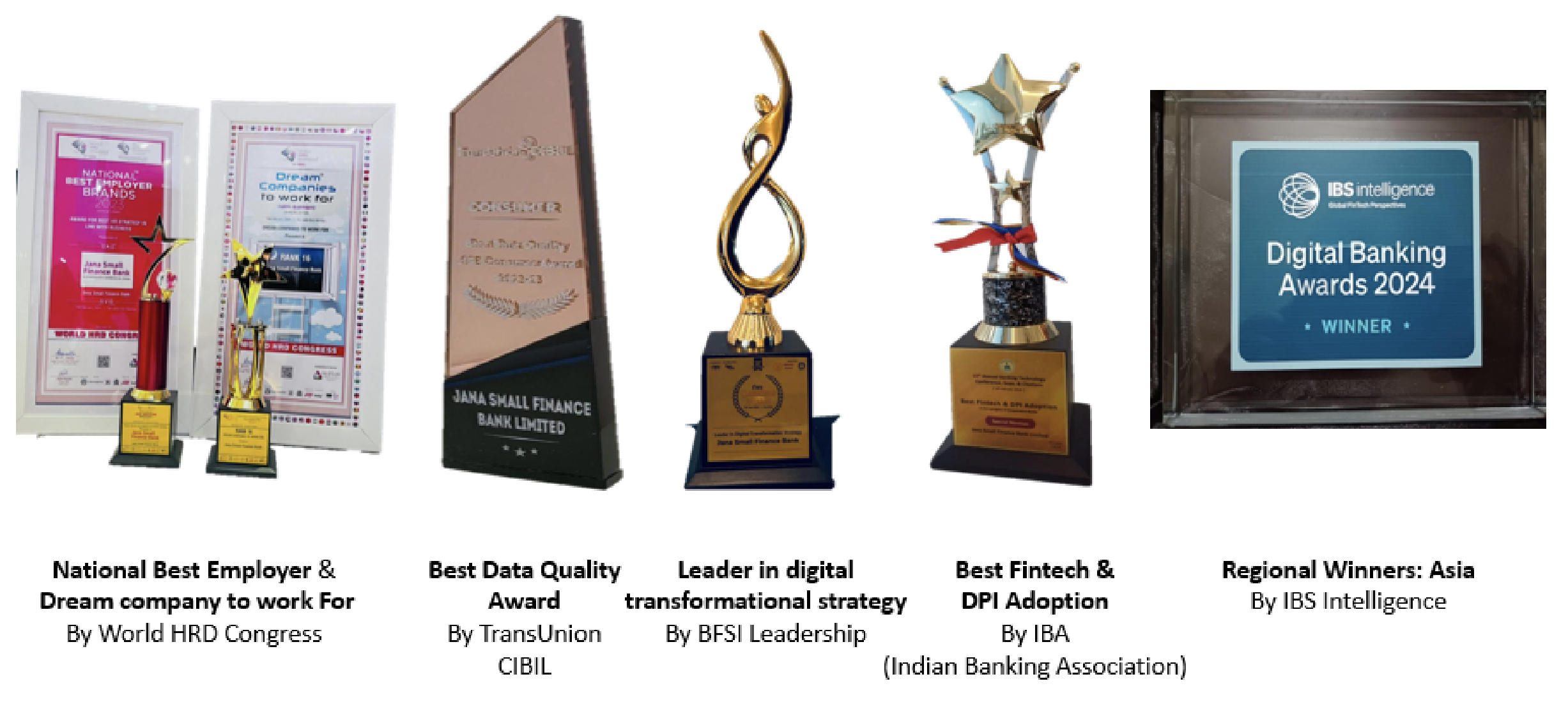 Jana Small Finance Bank Awards Won